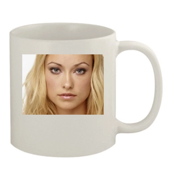 Olivia Wilde 11oz White Mug