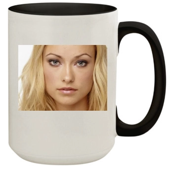 Olivia Wilde 15oz Colored Inner & Handle Mug