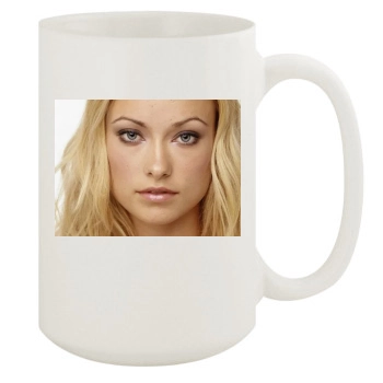 Olivia Wilde 15oz White Mug