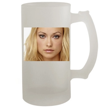 Olivia Wilde 16oz Frosted Beer Stein