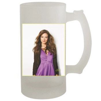 Olivia Wilde 16oz Frosted Beer Stein