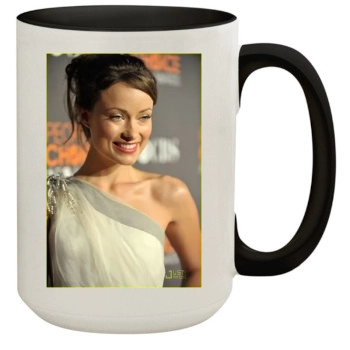 Olivia Wilde 15oz Colored Inner & Handle Mug