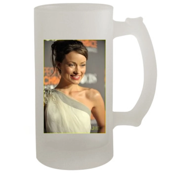 Olivia Wilde 16oz Frosted Beer Stein