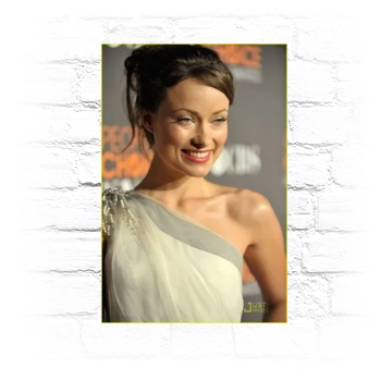 Olivia Wilde Metal Wall Art