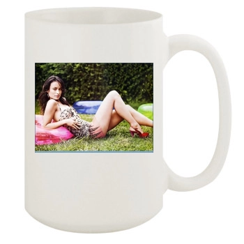 Olivia Wilde 15oz White Mug