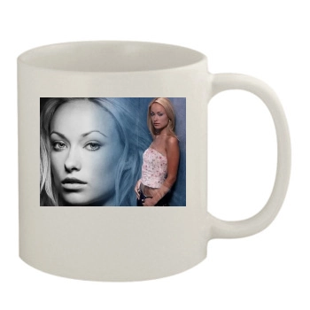 Olivia Wilde 11oz White Mug