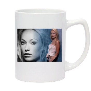 Olivia Wilde 14oz White Statesman Mug