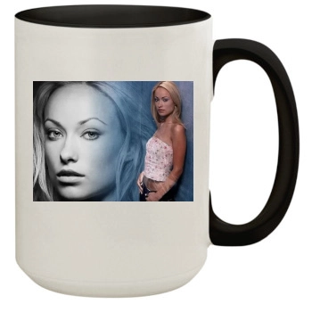 Olivia Wilde 15oz Colored Inner & Handle Mug