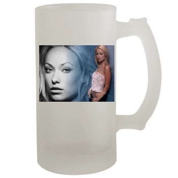 Olivia Wilde 16oz Frosted Beer Stein