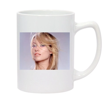 Olivia Wilde 14oz White Statesman Mug