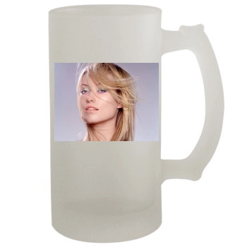 Olivia Wilde 16oz Frosted Beer Stein