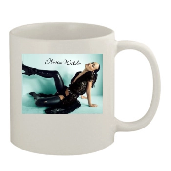 Olivia Wilde 11oz White Mug