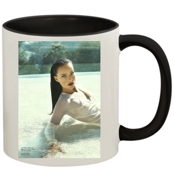 Olivia Wilde 11oz Colored Inner & Handle Mug