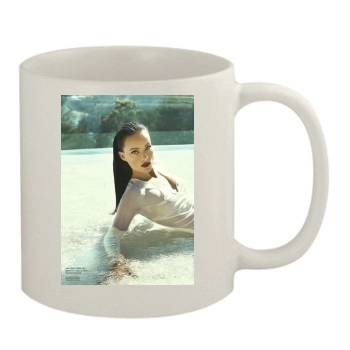 Olivia Wilde 11oz White Mug