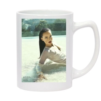 Olivia Wilde 14oz White Statesman Mug