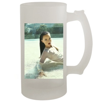 Olivia Wilde 16oz Frosted Beer Stein