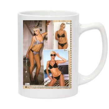 Sarah Harding 14oz White Statesman Mug