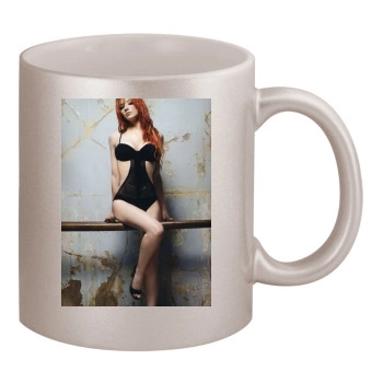 Sarah Harding 11oz Metallic Silver Mug