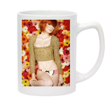 Sarah Harding 14oz White Statesman Mug