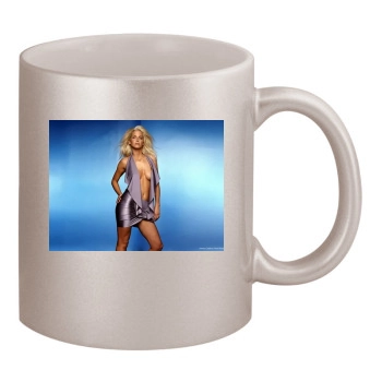 Sarah Harding 11oz Metallic Silver Mug