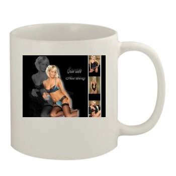 Sarah Harding 11oz White Mug