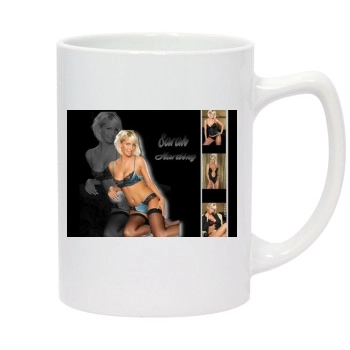 Sarah Harding 14oz White Statesman Mug