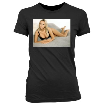 Adriana Karembeu Women's Junior Cut Crewneck T-Shirt