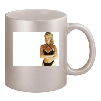 Adriana Karembeu 11oz Metallic Silver Mug