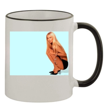 Adriana Karembeu 11oz Colored Rim & Handle Mug