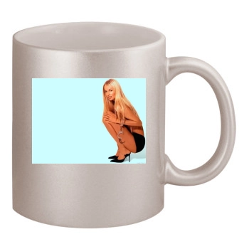 Adriana Karembeu 11oz Metallic Silver Mug