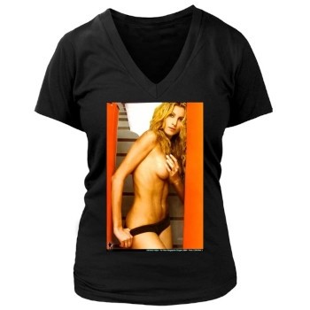 Adriana Volpe Women's Deep V-Neck TShirt