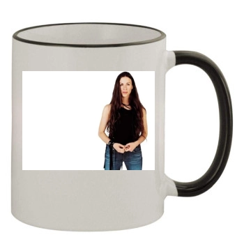 Alanis Morissette 11oz Colored Rim & Handle Mug