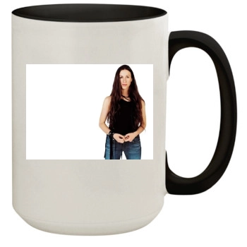 Alanis Morissette 15oz Colored Inner & Handle Mug