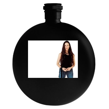 Alanis Morissette Round Flask