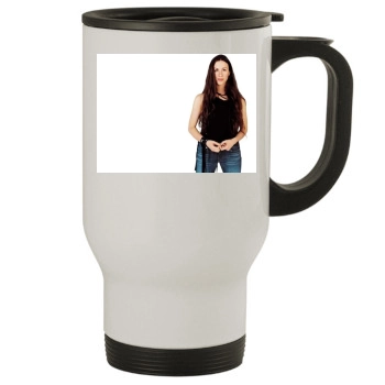 Alanis Morissette Stainless Steel Travel Mug