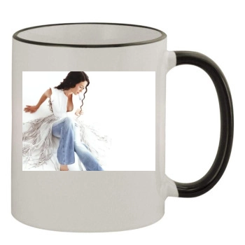 Alanis Morissette 11oz Colored Rim & Handle Mug