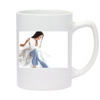 Alanis Morissette 14oz White Statesman Mug