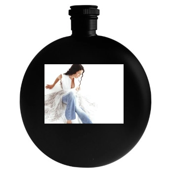 Alanis Morissette Round Flask