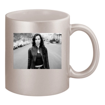 Alanis Morissette 11oz Metallic Silver Mug