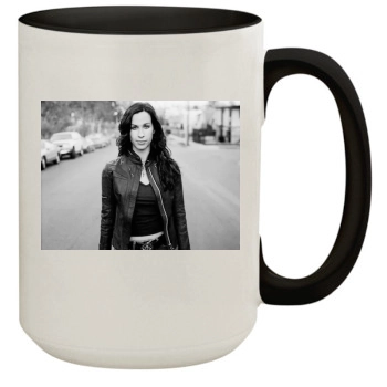 Alanis Morissette 15oz Colored Inner & Handle Mug