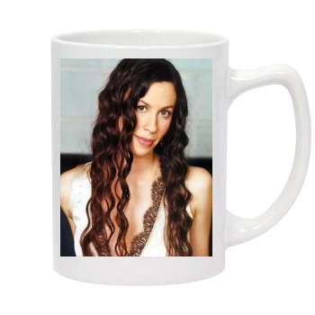 Alanis Morissette 14oz White Statesman Mug