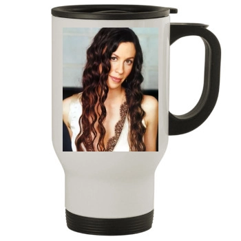 Alanis Morissette Stainless Steel Travel Mug