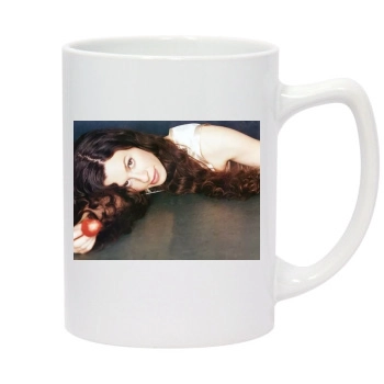 Alanis Morissette 14oz White Statesman Mug