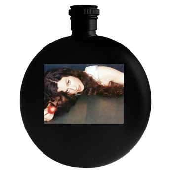 Alanis Morissette Round Flask