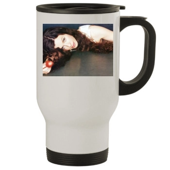 Alanis Morissette Stainless Steel Travel Mug