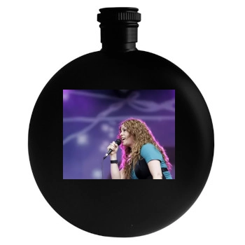 Alanis Morissette Round Flask