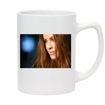 Alanis Morissette 14oz White Statesman Mug