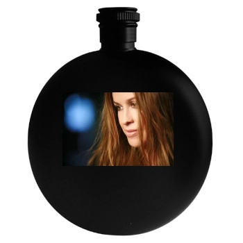 Alanis Morissette Round Flask