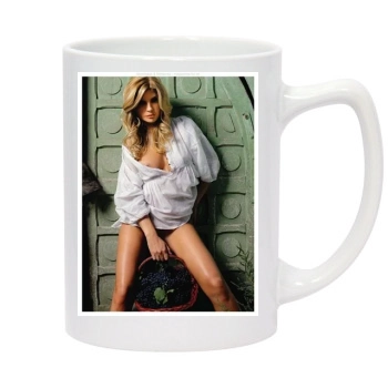 Andreea Popa 14oz White Statesman Mug