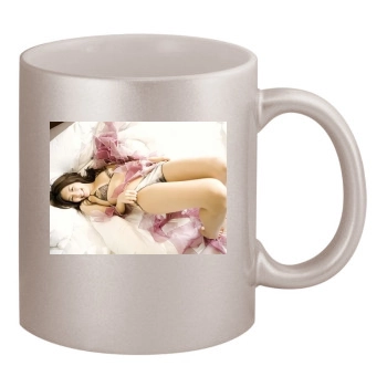 Haruna Yabuki 11oz Metallic Silver Mug